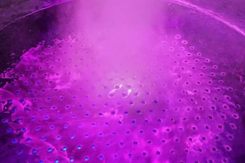 Close up Tornado simulator machine Stock Photos