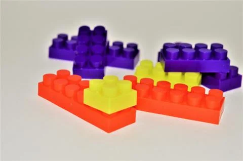 A close up of a toy Foto stock