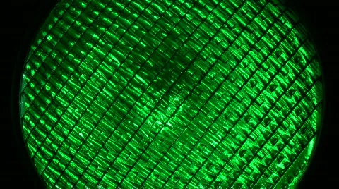 Close up of traffic light Stock Footage