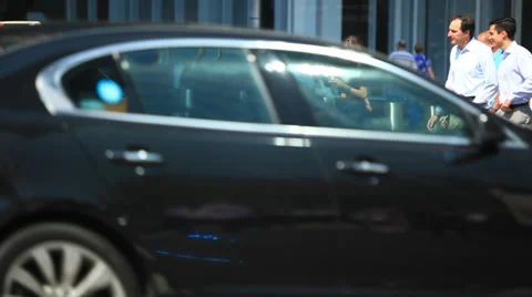 Close Up Traffic NYC 動画素材 29596706