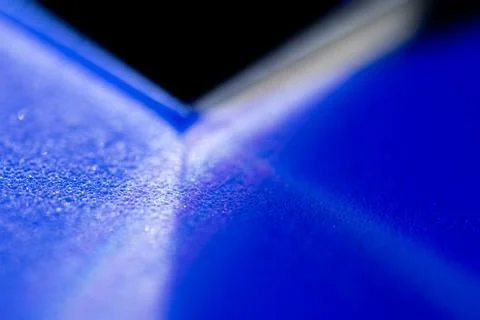 Close up of a translucent blue crystal Stock Illustration