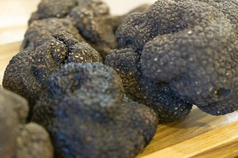 Close Up of Truffles Foto stock
