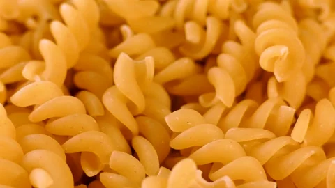 Close-up Turning Pasta on the Table 库存影片 160732096