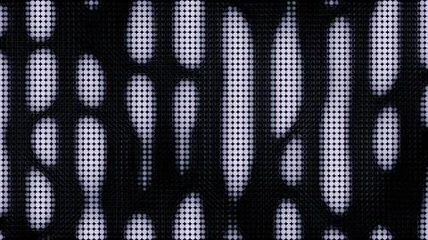 Close up of a tv screen switching off Stock Illustration