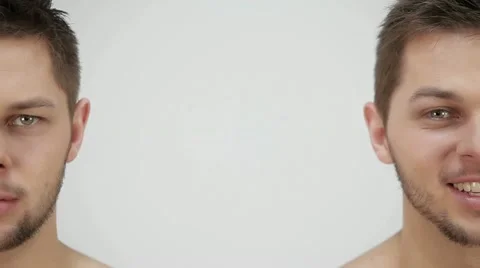 Close-up of twins Stock Footage 22222577