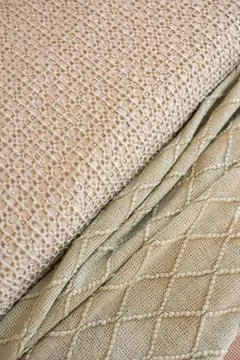 A close up of two different patterned Stock Photos