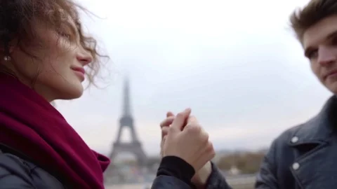 Close-up of two lovers holding hands, gentle touches and sweet relationships. Stock Footage 98888581
