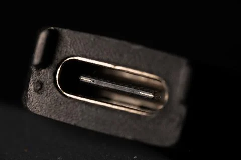 Close up of Type c USB to USB converter Stock Photos