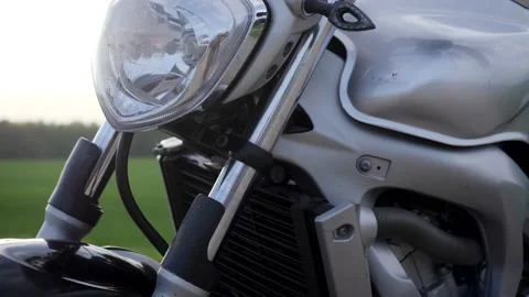 In this close up type of shot you can see elements and parts of silver Stock Footage 172405750