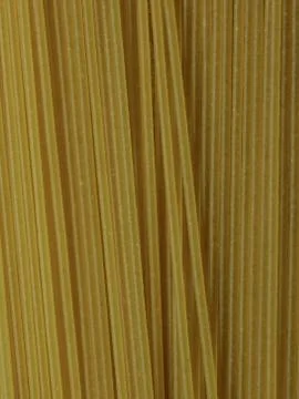 Close-up of Uncooked Spaghetti, Top View 스톡 사진