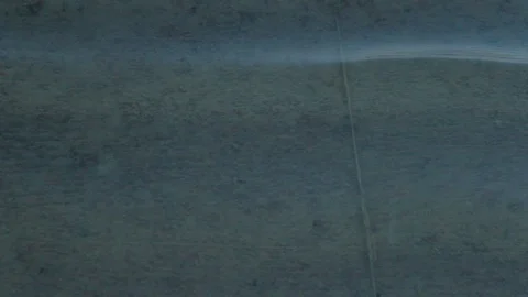 Close Up Underwater Reed Blows In The Current Stock Footage 106674841