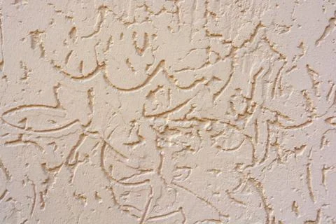 Close up uneven plaster surface texture background 写真素材