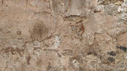 Close up uneven plaster surface texture background. horizontal rough abstract 스톡 사진