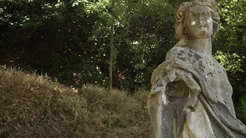 Close uo of a classic statue. Stock Footage 109817547