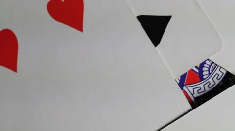 Close up_Deck of Cards Stock Footage 47456492