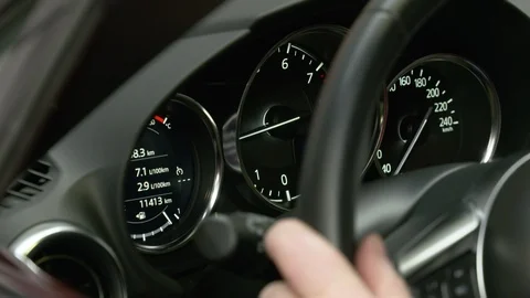 Close ups from a car on a rolling road or dynamometer. Being tested after 스톡 동영상 102872232