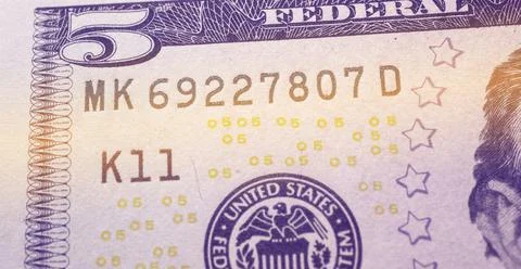 Close up of U.S. Dollar Currency Stock Photos