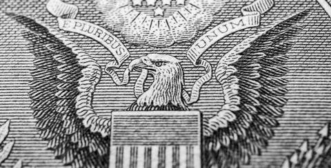 Close up of U.S. Dollar Currency Stock Photos