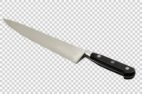 Close up of a used knife Stock Photos