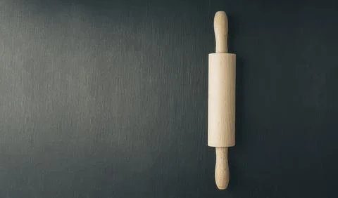 Close up of various baking utensils for baking cookies and cakes like rolli.. Stock Photos