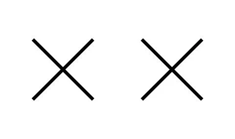 Close vector icon. Delete icon. remove, cancel, exit symbol. Stock Illustration