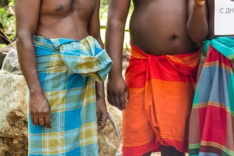 Close up of Vedda people Stock Photos