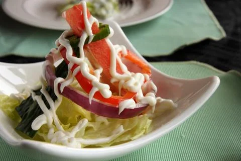 Close up of vegetable salad Stock Photos