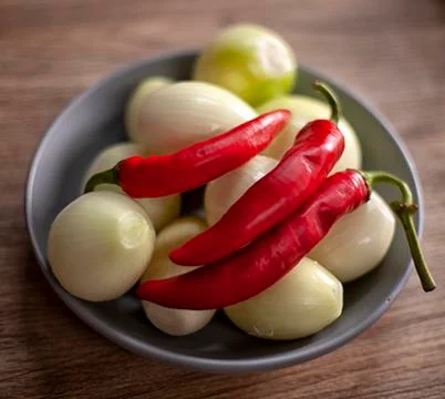 Close-up of vegetables in the home kitchen Stock Photos