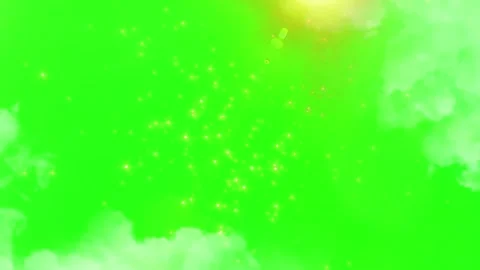 Close up of vibrant green glitter particles with golden sparkles on textured Видео 338316632