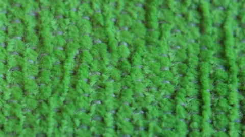 Close-up of vibrant green textured moss surface in natural environment Stock Footage 333806043
