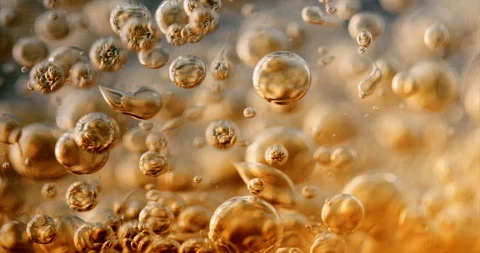 Close-up video of bubbles in water. Vídeo Stock 128143014