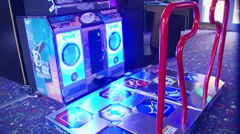 Close-up of video game Stock Footage 54593497