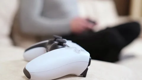 Close-up of a video game joystick. 動画素材 268255410