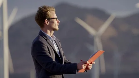 A close-up video of man doing writings in the tablet Stock Footage 77443892