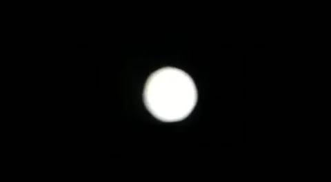 Close-up video of the moon with a high-quality camera Video stock 204954016