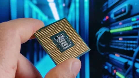 Close-up video processor Stock Footage 305731373