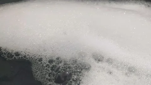 Close up video of soap foam Stock Footage 221837294