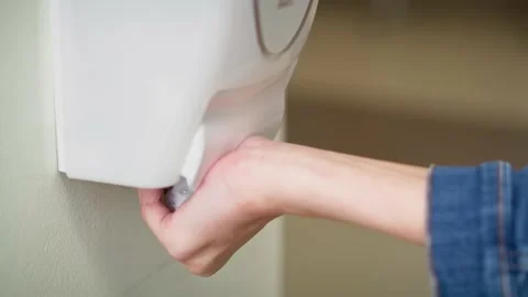 Close up video of using a hand sanitizer. 스톡 동영상 153607654