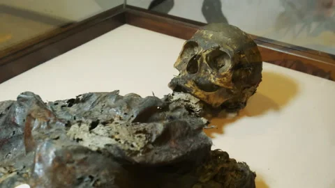 Close-up view of Amasya museum. 4K Footage in Turkey Stock Footage 209675176