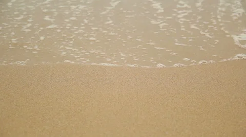 Close up view Beach sand Stock Footage 35991917