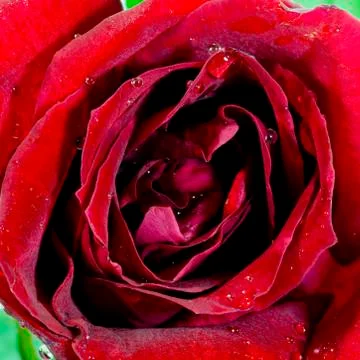 Close-up view of beatiful dark red rose Stock Photos
