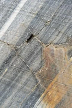 Close-up view of beautiful marble displaying dynamic patterns and colors, h.. Stock Photos