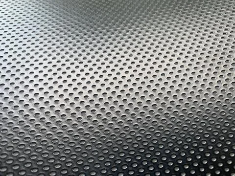 Close up view of black patterned seat cover looks beautiful as a background Stock Photos