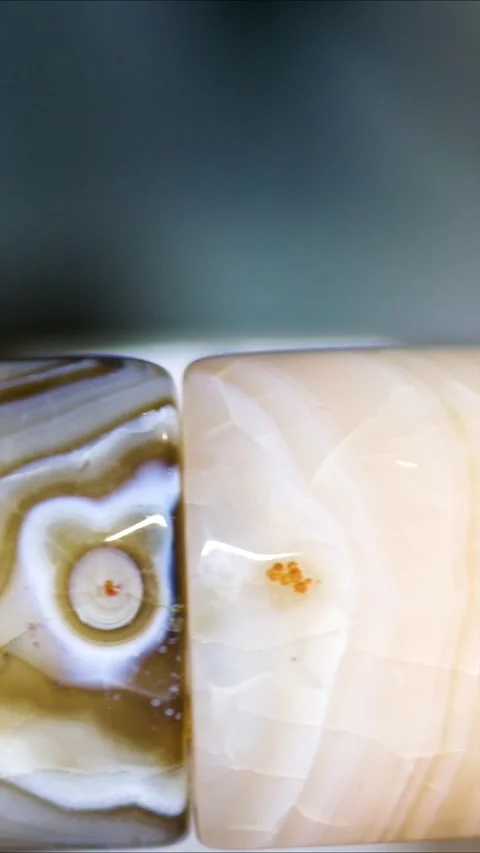 A close-up view of a bracelet on a table, perfect for decoration or gift pr.. Stock Footage 345168523