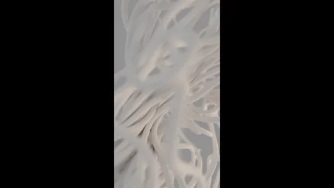 Close-Up View of Braided Cord Bundle with Soft Lighting Video stock 311842149