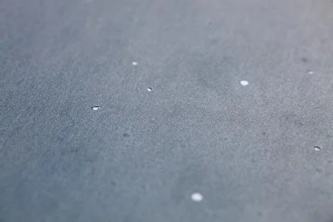 Close-up view of a car surface showing various paint problems. Small bubbles 스톡 사진
