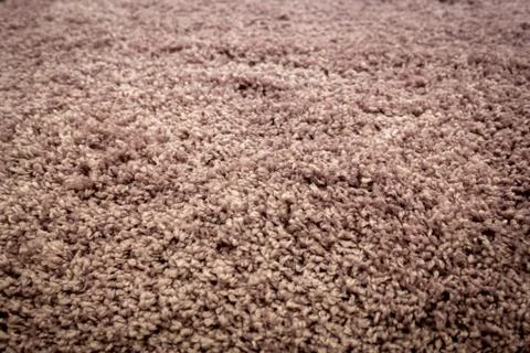 Close up view of carpet. Wall-to-wall carpeting background. Stock Photos