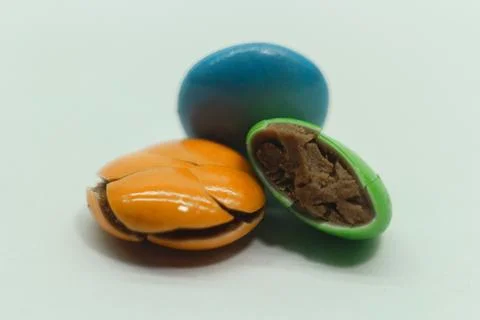 Close up view of Chocolate Candy Stock Photos