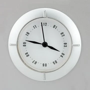 Close-up view of clock face Stock Photos