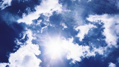 Close up view of the clouds Stock Footage 217439332